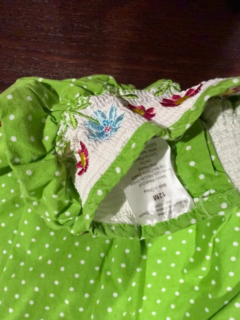 Cat & Jack Baby Girls Floral Romper Bodysuit 2-Piece Bundle - 12M